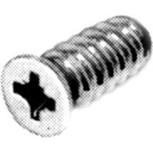 10 Euro System Screws 13.5mm for concealed hinge mounting plates varianta