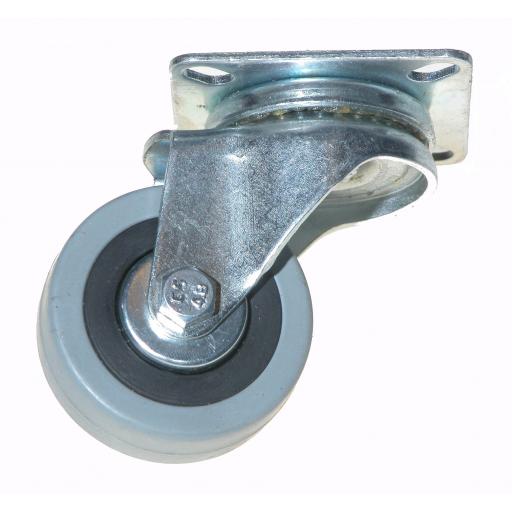 Industrial Castors 50mm Swivel Rubber Wheel