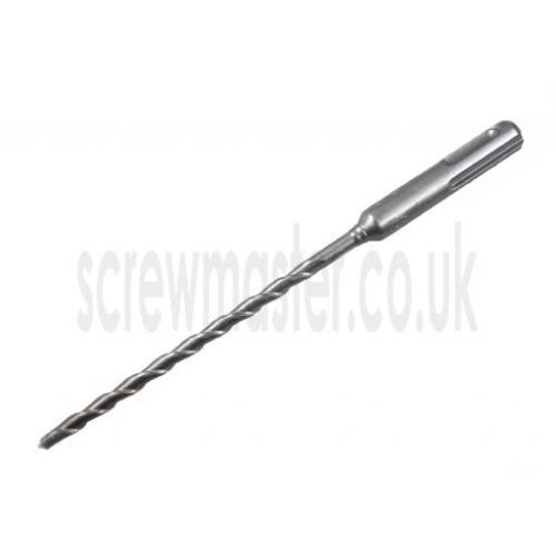 SDS Plus Drill Bit 5mm x 160/210 for Masonery Concrete Brick Stone Hammer Action Drilling