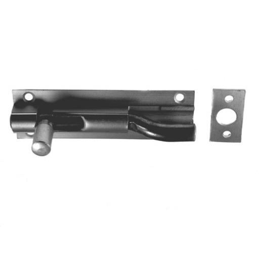 Aluminium Barrel Bolt necked 75mm sliding