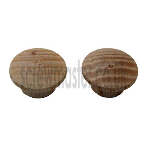 10 wooden hole plugs ASH 10mm diameter cover caps