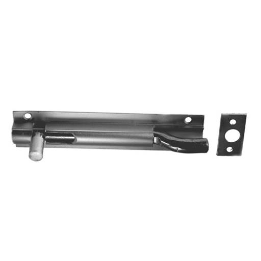 Aluminium Barrel Bolt necked 100mm sliding