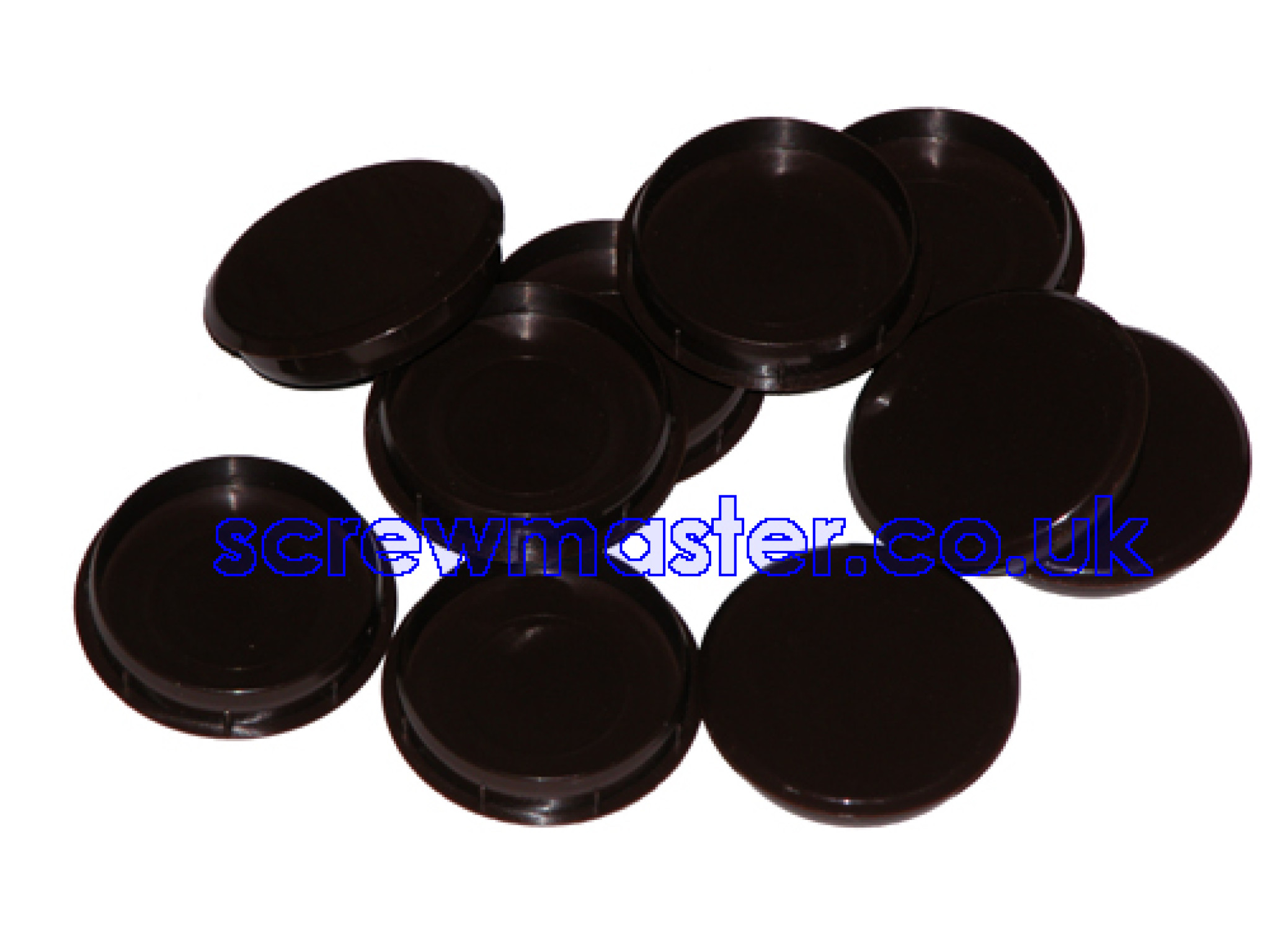 Brown Cover Cap for 35mm hinge hole trim blanking plate