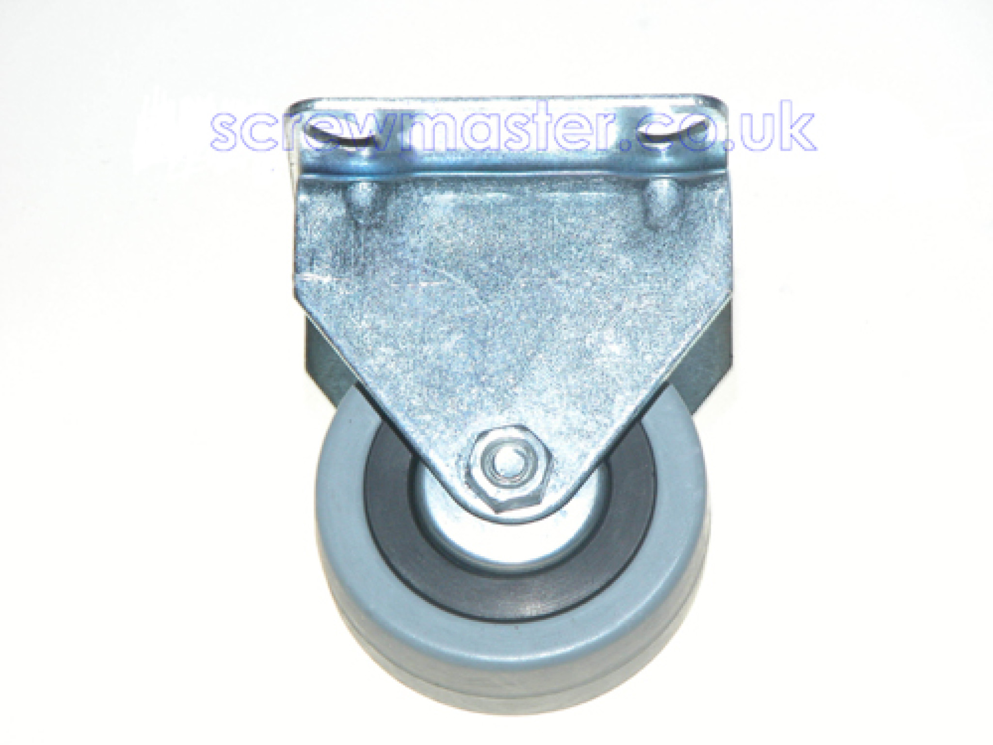 Industrial Castors 50mm Fixed Rubber Wheel