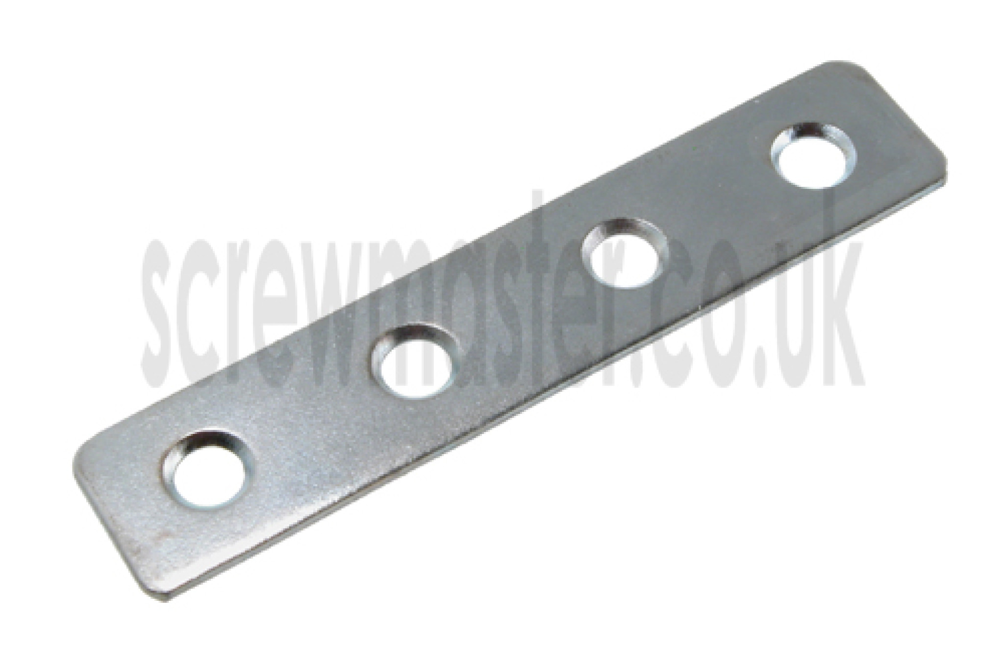 Flat Steel Repair Plate 152mm x 26mm x 25mm metal mending strip BZP