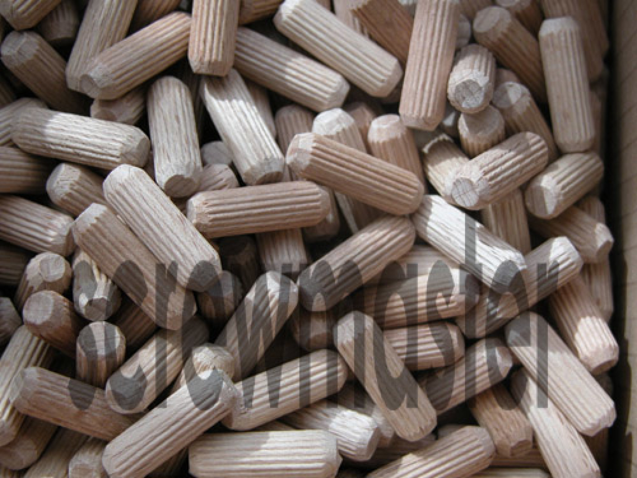 100 Fluted Dowels 8mm x 25mm beech hardwood jointing crafts