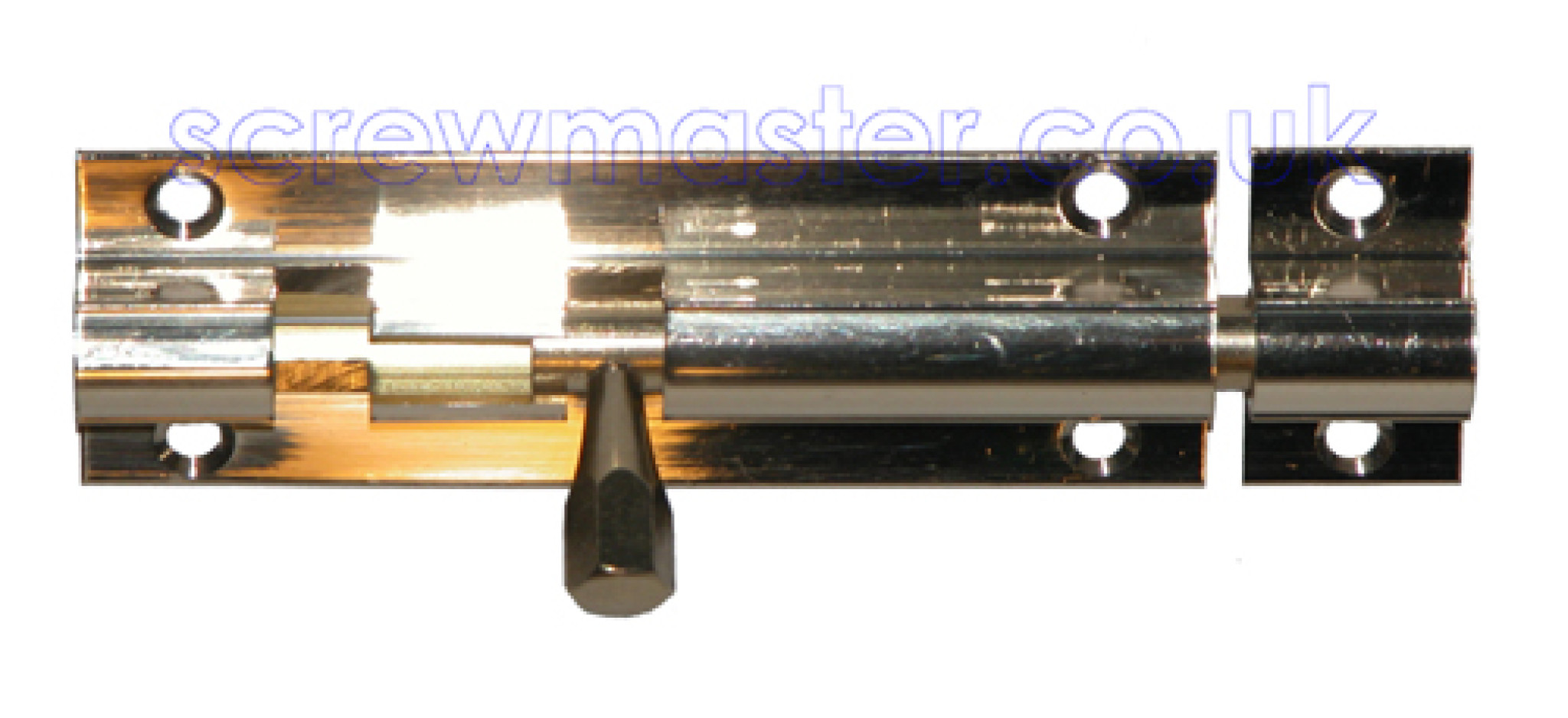 Brass Barrel Bolt straight 76mm