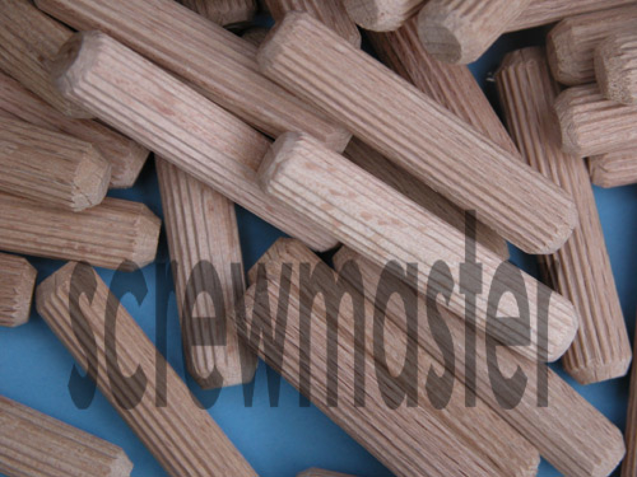 100 Fluted Dowels 10mm x 50mm beech hardwood jointing crafts