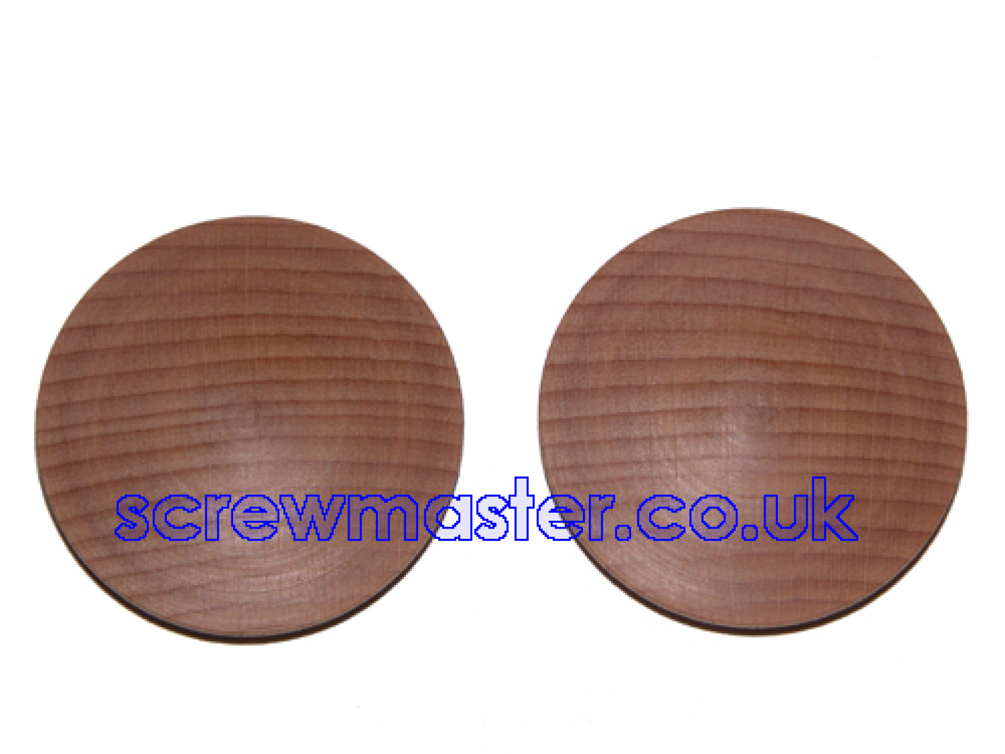 Solid Beech Cover Cap for 35mm hinge hole trim blanking plate