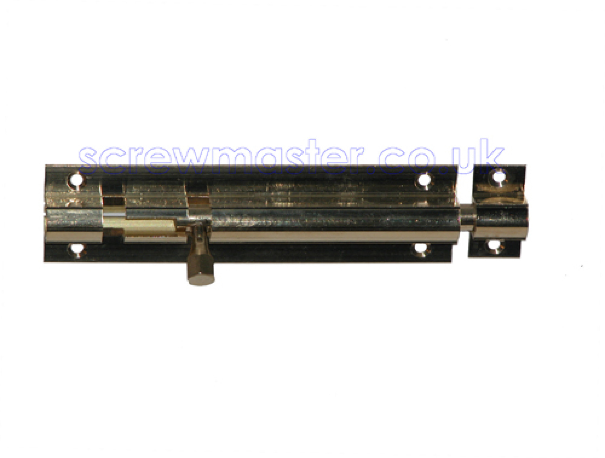 Brass Barrel Bolt straight 100mm