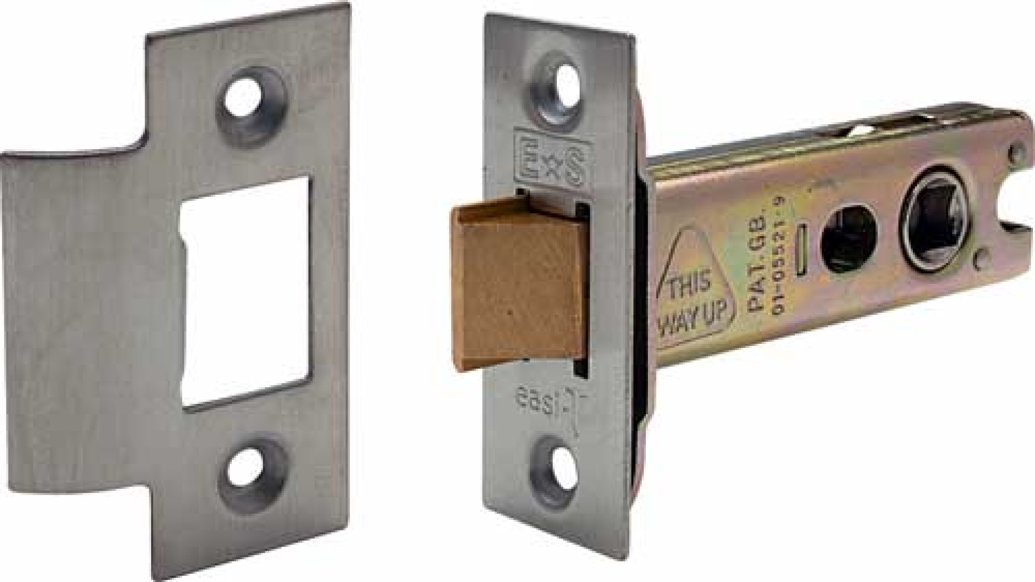 Mortice Latch heavy duty 82mm backset suits 30 & 60 minute fire door