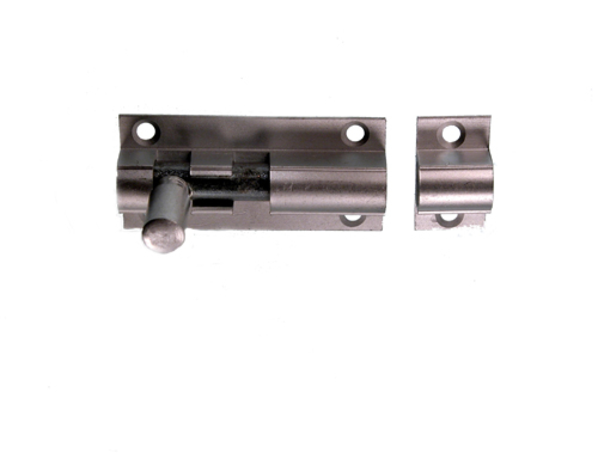 Aluminium Barrel Bolt straight 38mm