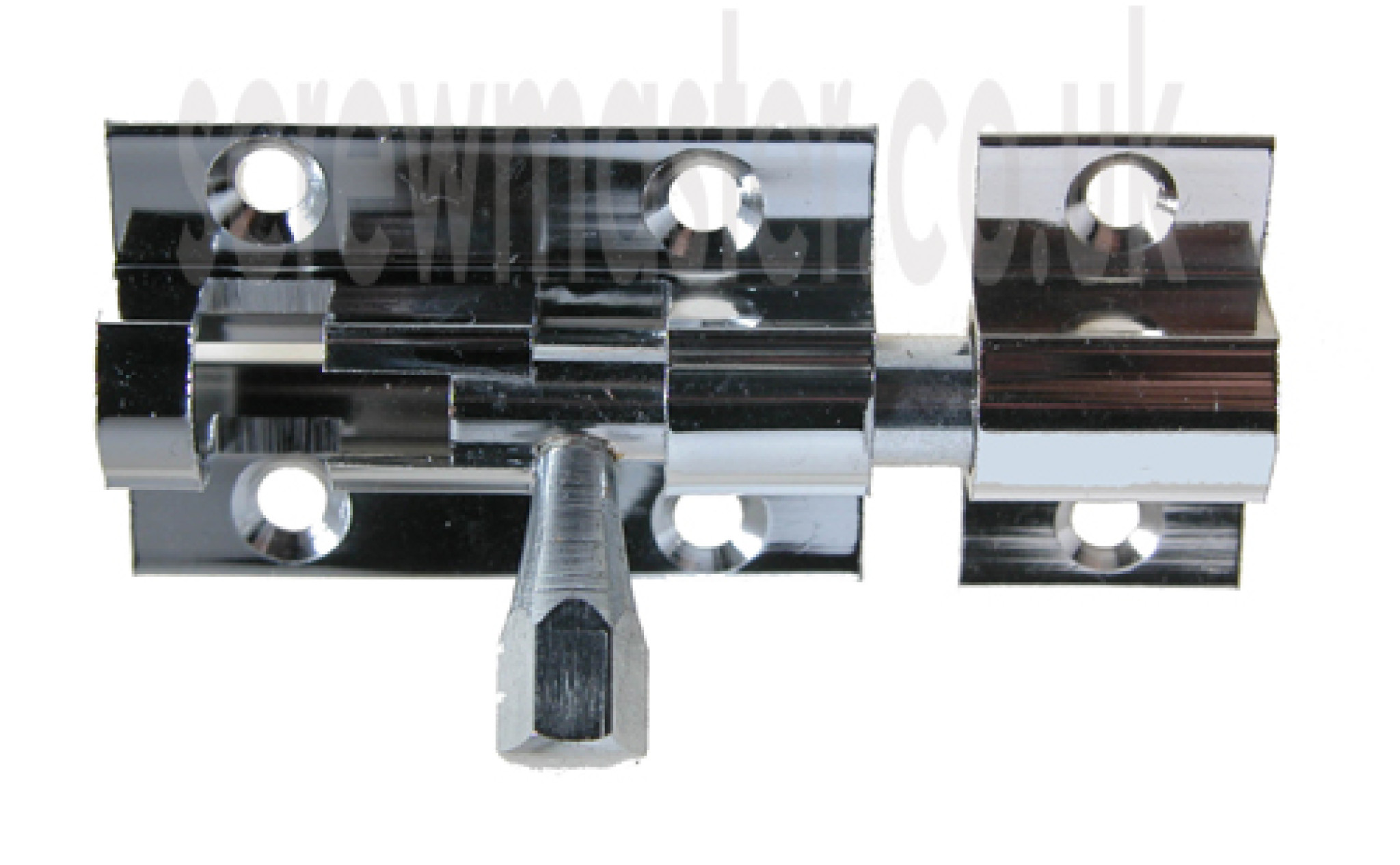 Barrel Bolt 50mm straight polished chrome
