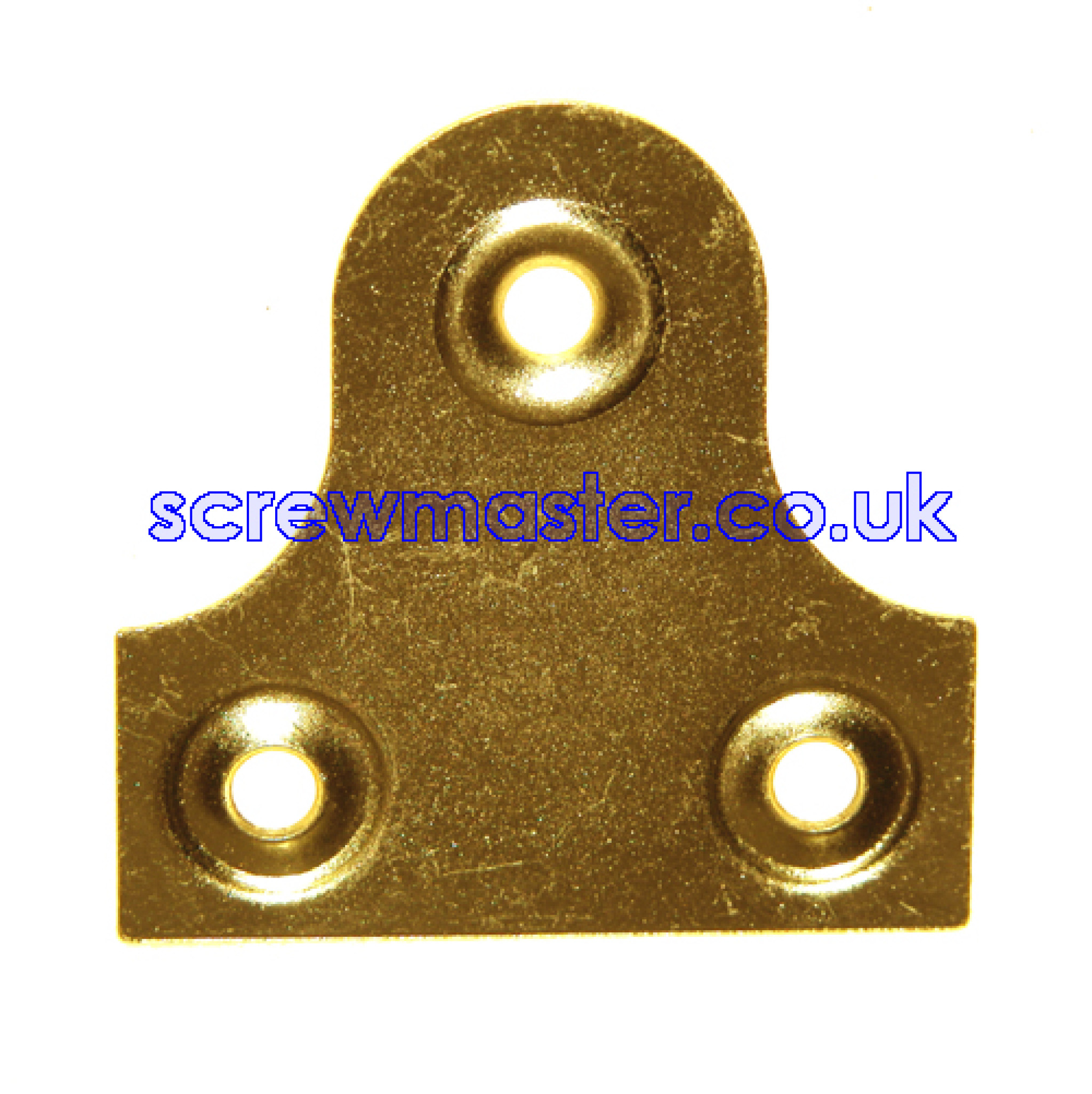 Plain Mirror Plate 25mm available in Brass or Chrome plated