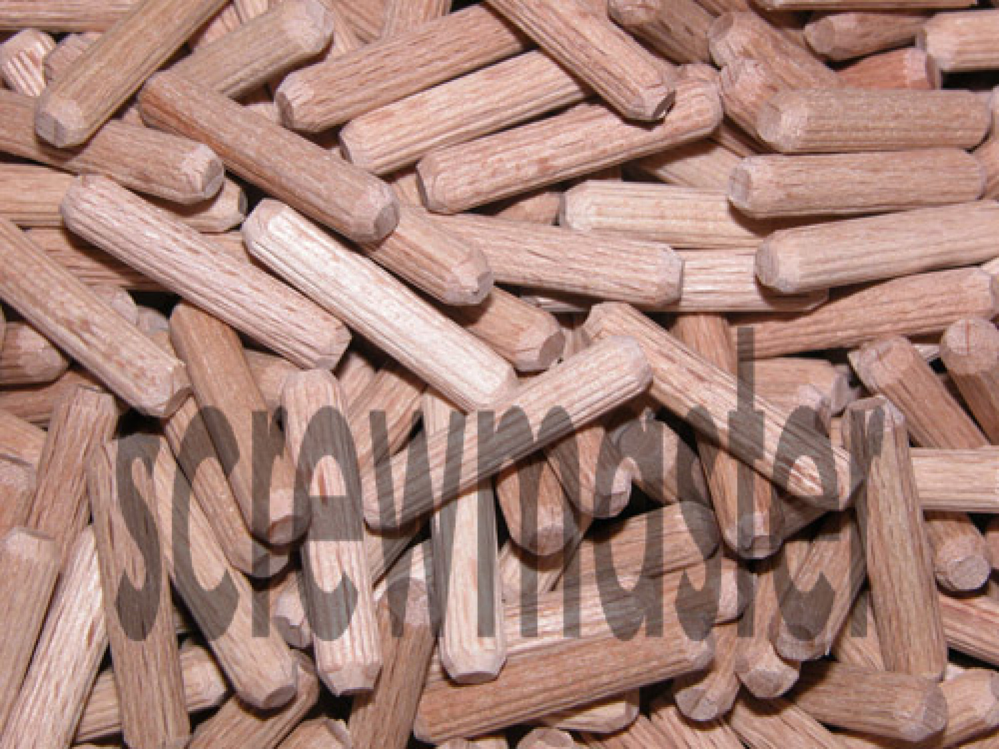 100 Fluted Dowels 6mm x 25mm beech hardwood jointing crafts