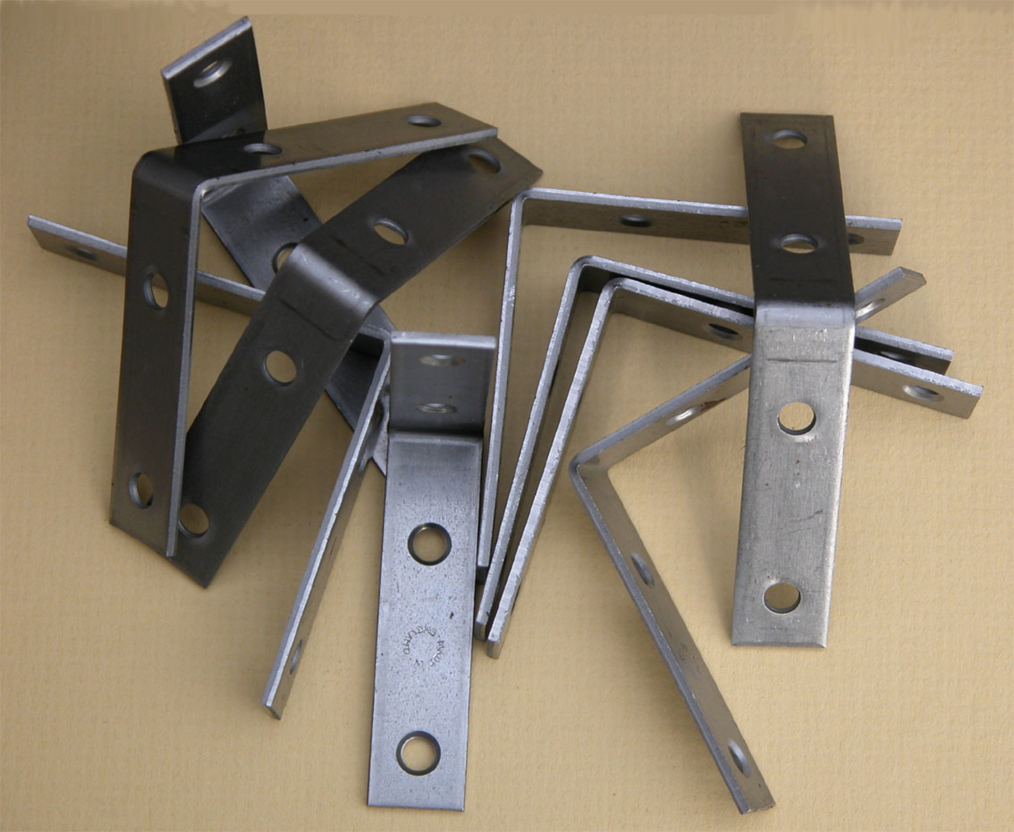 Angle Bracket 65mm x 65mm x 16mm wide x 2mm thick self colour