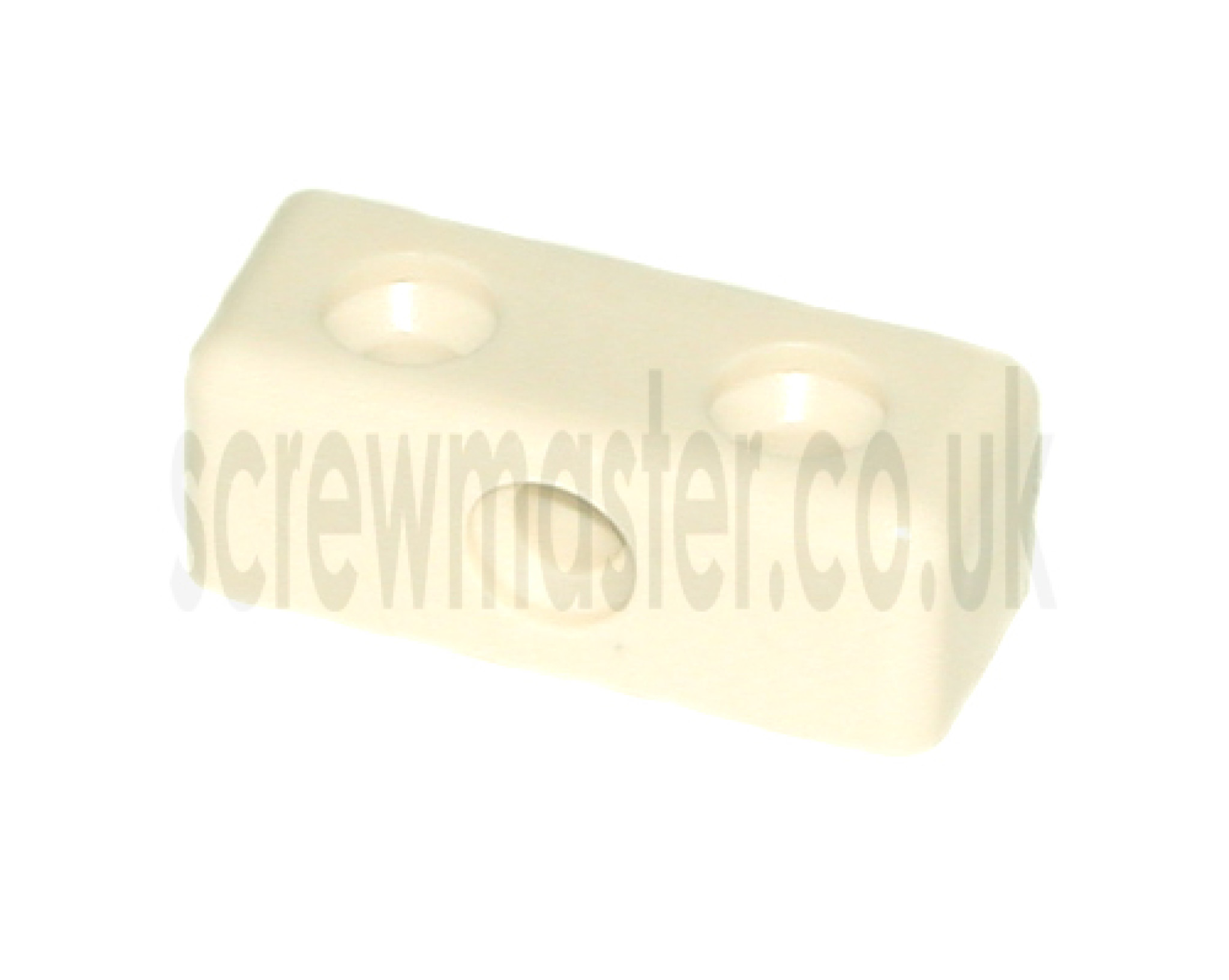 10 Cream Modesty Blocks for joining sheet materials and fitting modesty panels KD