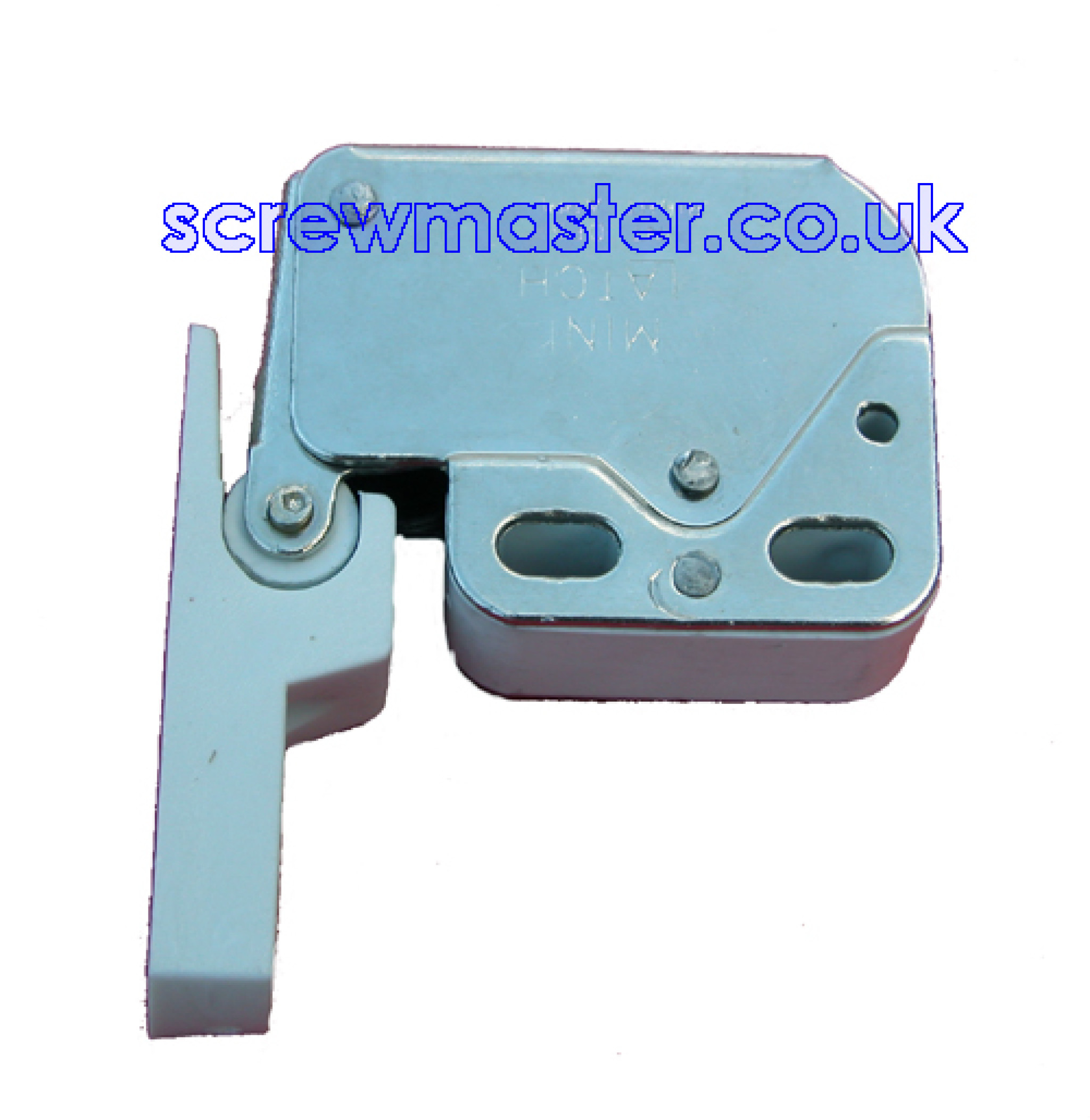 Mini-Latch automatic spring catch pressure touch latch for cupboard doors caravans and campers